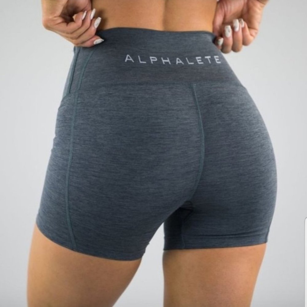 Alphalete - Revival Shorts - Marl Black